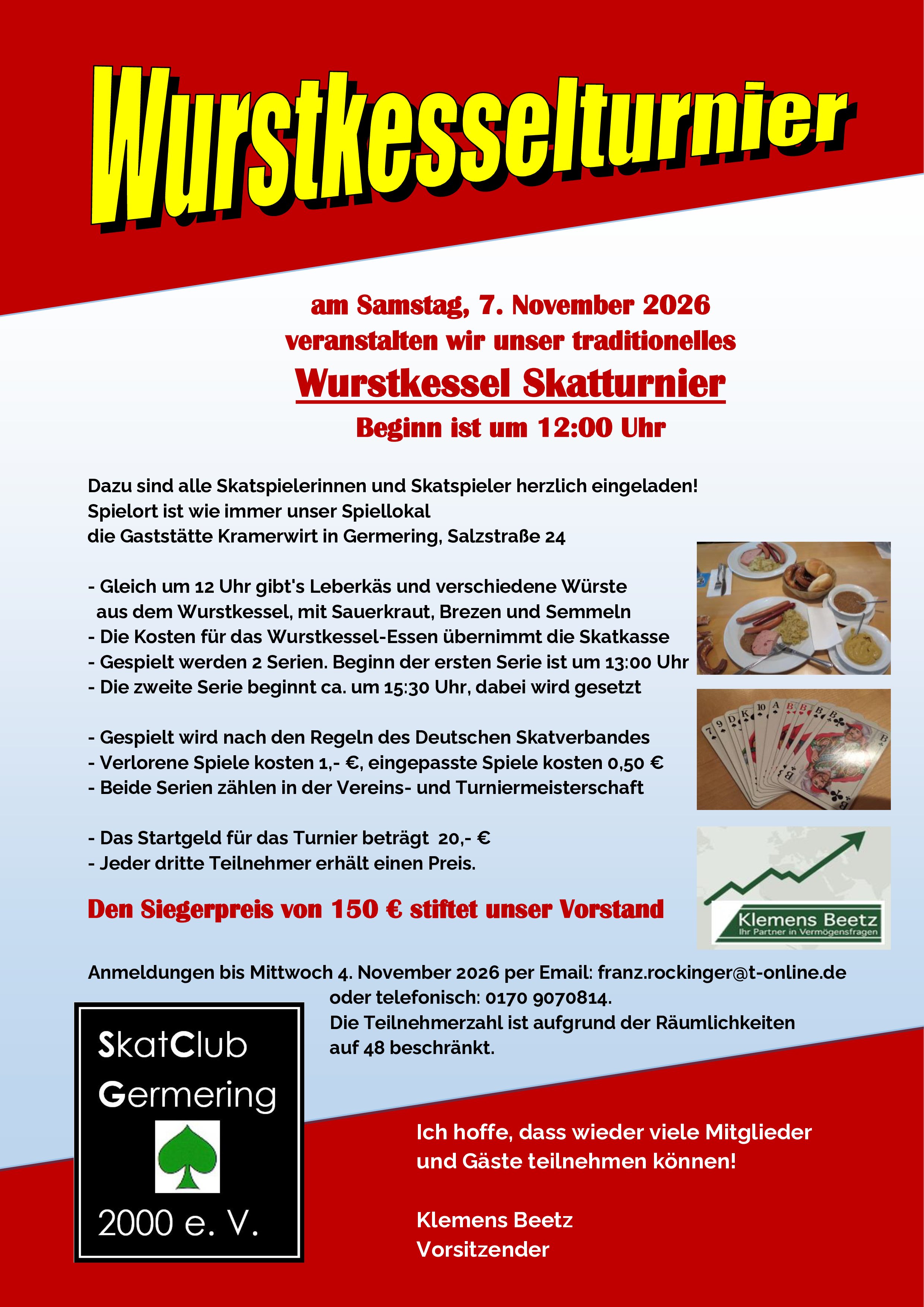 2026 wurstkesselturnier